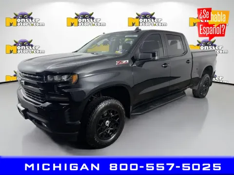 Black 2021 Chevrolet Silverado 1500 RST for sale in Michigan Center, MI