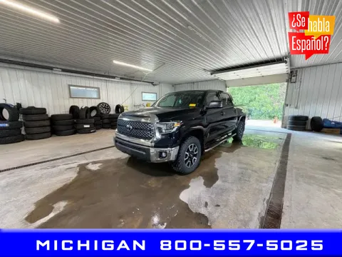 Black 2021 Toyota Tundra SR5 for sale in Michigan Center, MI