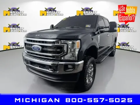 Black 2021 Ford F-250SD Lariat for sale in Michigan Center, MI