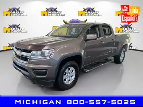 Brown 2017 Chevrolet Colorado Work Truck for sale in Michigan Center, MI