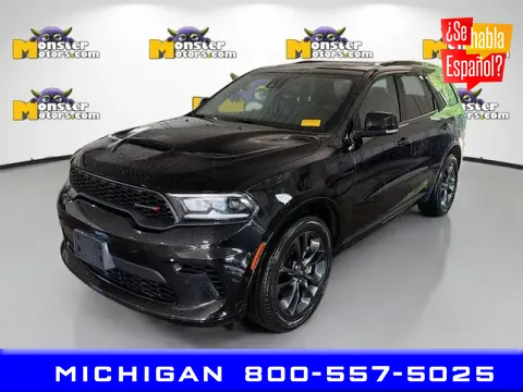 Black 2024 Dodge Durango R/T Plus for sale in Michigan Center, MI