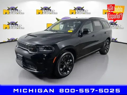 Black 2024 Dodge Durango R/T Plus for sale in Michigan Center, MI