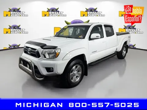 White 2015 Toyota Tacoma for sale in Michigan Center, MI