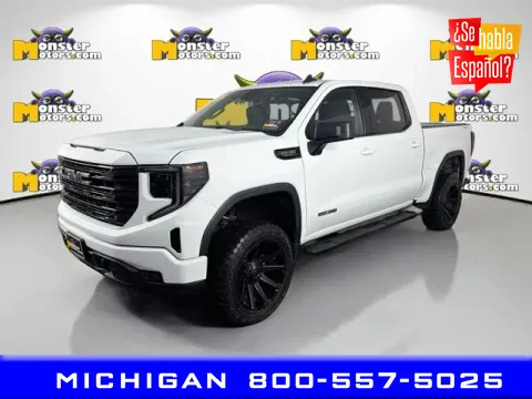 White 2023 GMC Sierra 1500 Elevation for sale in Michigan Center, MI