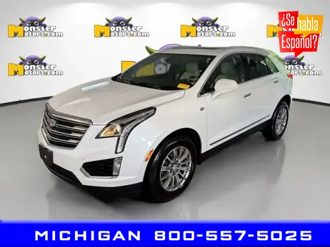 White 2019 Cadillac XT5 Luxury for sale in Michigan Center, MI