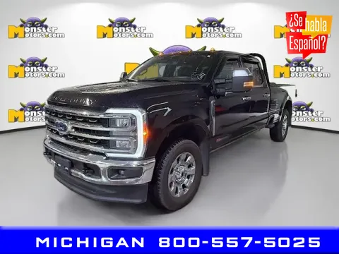 Black 2023 Ford F-350SD King Ranch for sale in Michigan Center, MI
