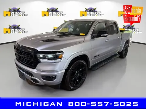 Silver 2022 Ram 1500 Laramie for sale in Michigan Center, MI