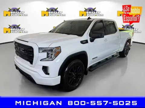 White 2021 GMC Sierra 1500 Elevation for sale in Michigan Center, MI