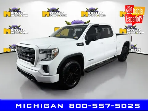 White 2021 GMC Sierra 1500 Elevation for sale in Michigan Center, MI
