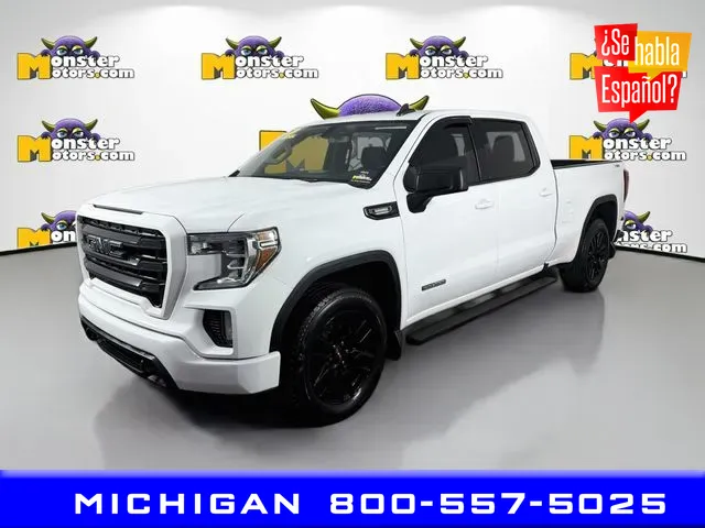 White 2021 GMC Sierra 1500 Elevation for sale in Michigan Center, MI
