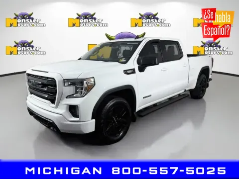 White 2021 GMC Sierra 1500 Elevation for sale in Michigan Center, MI