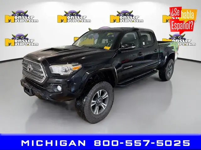 Black 2017 Toyota Tacoma TRD Sport for sale in Michigan Center, MI