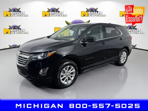 Black 2020 Chevrolet Equinox LT for sale in Michigan Center, MI