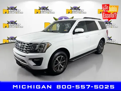 White 2019 Ford Expedition XLT for sale in Michigan Center, MI