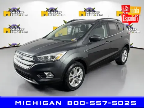 Gray 2019 Ford Escape SEL for sale in Michigan Center, MI