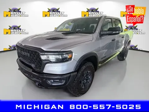 Silver 2025 Ram 1500 Rebel for sale in Michigan Center, MI