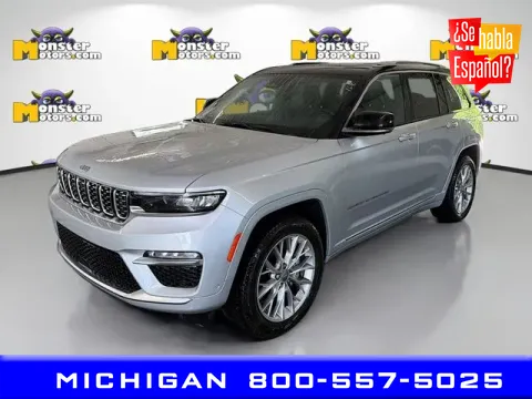 Silver 2023 Jeep Grand Cherokee Summit for sale in Michigan Center, MI