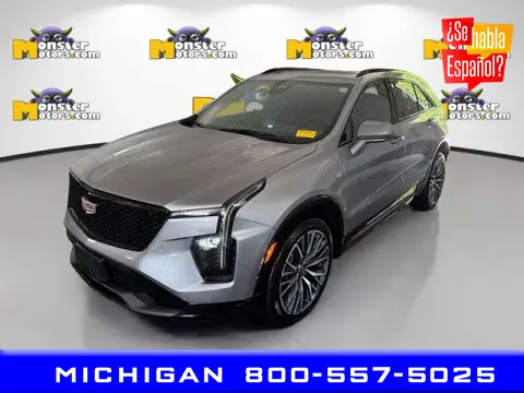 Silver 2024 Cadillac XT4 Sport for sale in Michigan Center, MI