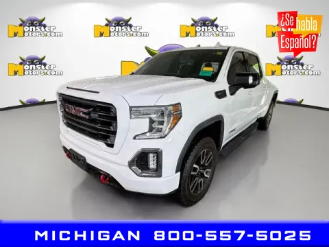 White 2021 GMC Sierra 1500 AT4 for sale in Michigan Center, MI