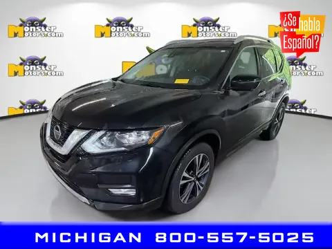 Black 2020 Nissan Rogue SV for sale in Michigan Center, MI