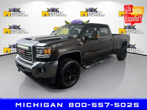 Brown 2018 GMC Sierra 2500HD SLE for sale in Michigan Center, MI