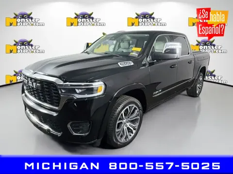 Black 2025 Ram 1500 Tungsten for sale in Michigan Center, MI