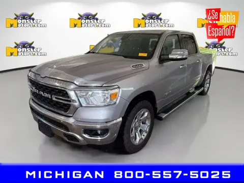 Silver 2022 Ram 1500 Big Horn/Lone Star for sale in Michigan Center, MI