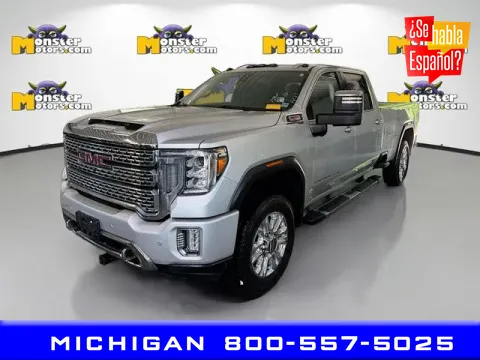 Silver 2020 GMC Sierra 3500HD Denali for sale in Michigan Center, MI