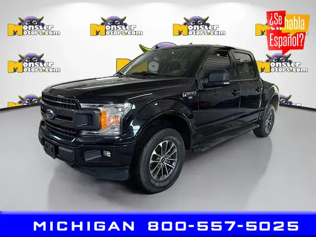 Black 2020 Ford F-150 XLT for sale in Michigan Center, MI