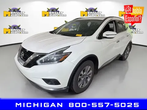 White 2018 Nissan Murano for sale in Michigan Center, MI