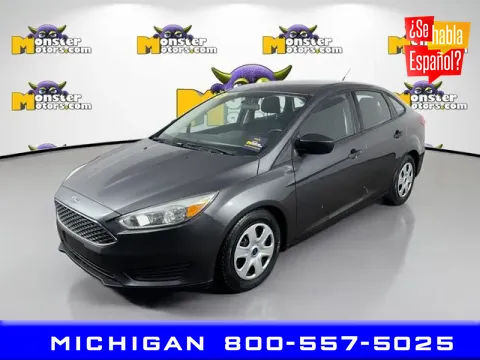 Gray 2015 Ford Focus S for sale in Michigan Center, MI