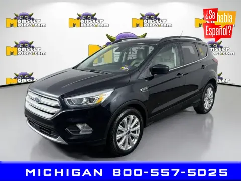 Black 2019 Ford Escape SEL for sale in Michigan Center, MI