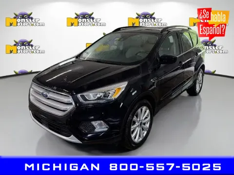 Black 2019 Ford Escape SEL for sale in Michigan Center, MI