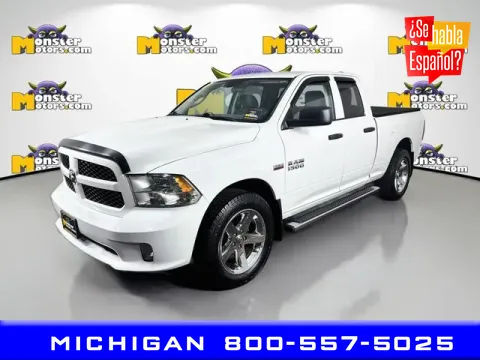 White 2017 Ram 1500 Express for sale in Michigan Center, MI