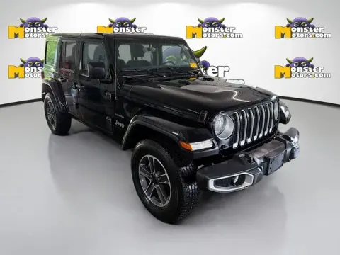 Another view of 2023 Jeep Wrangler Sahara for sale in Michigan Center, MI at Monster Motors - Jackson, MI