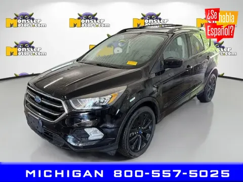 Black 2018 Ford Escape SE for sale in Michigan Center, MI