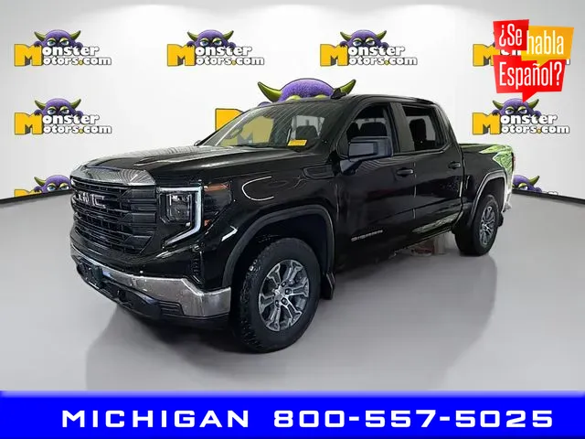Black 2024 GMC Sierra 1500 Pro for sale in Michigan Center, MI