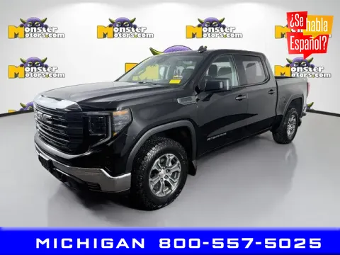 Black 2024 GMC Sierra 1500 Pro for sale in Michigan Center, MI