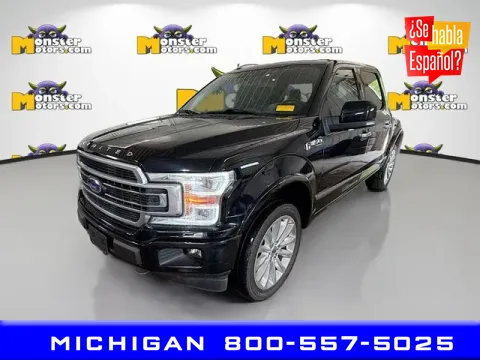 Black 2018 Ford F-150 for sale in Michigan Center, MI