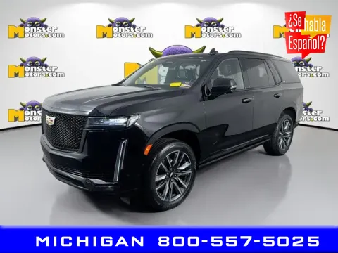 Black 2023 Cadillac Escalade Sport for sale in Michigan Center, MI