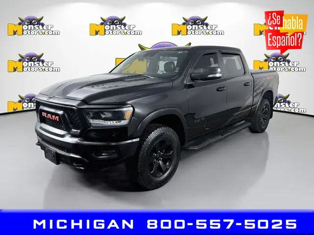 Black 2022 Ram 1500 Rebel for sale in Michigan Center, MI