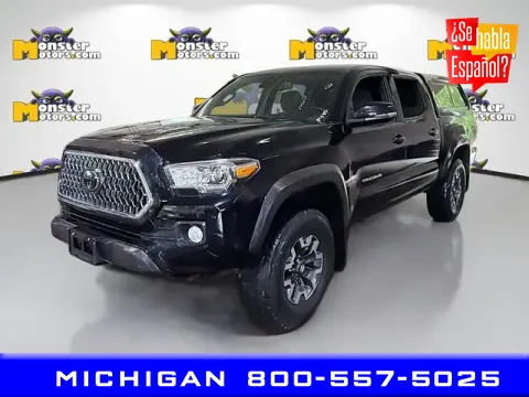 Black 2018 Toyota Tacoma for sale in Michigan Center, MI