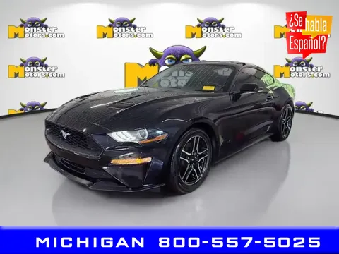 Black 2023 Ford Mustang EcoBoost for sale in Michigan Center, MI