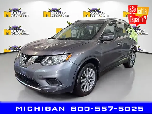 Gray 2016 Nissan Rogue S for sale in Michigan Center, MI