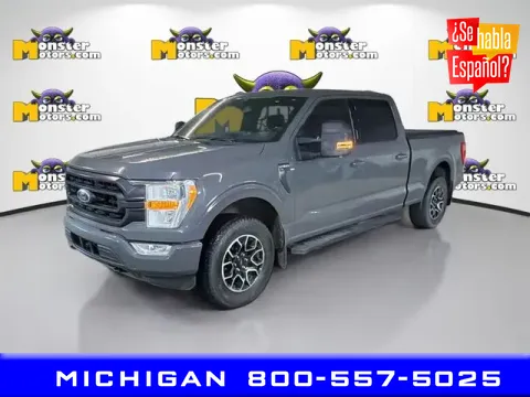 Black 2021 Ford F-150 XLT for sale in Michigan Center, MI