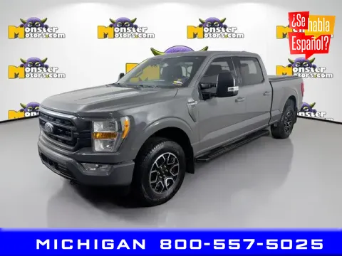 Black 2021 Ford F-150 XLT for sale in Michigan Center, MI
