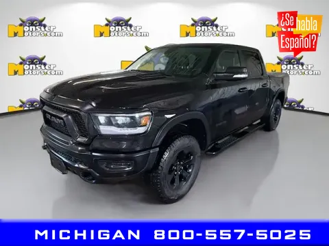 Black 2020 Ram 1500 Rebel for sale in Michigan Center, MI