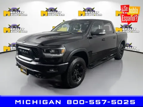 Black 2020 Ram 1500 Rebel for sale in Michigan Center, MI