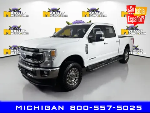 White 2020 Ford F-250SD XLT for sale in Michigan Center, MI