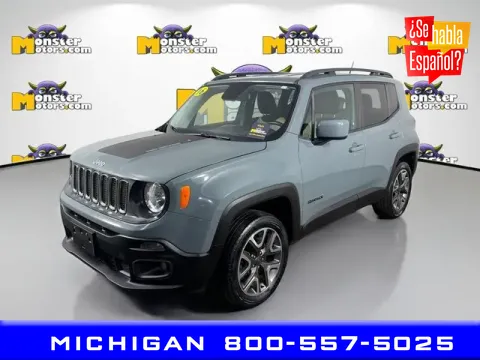 Gray 2016 Jeep Renegade Latitude for sale in Michigan Center, MI